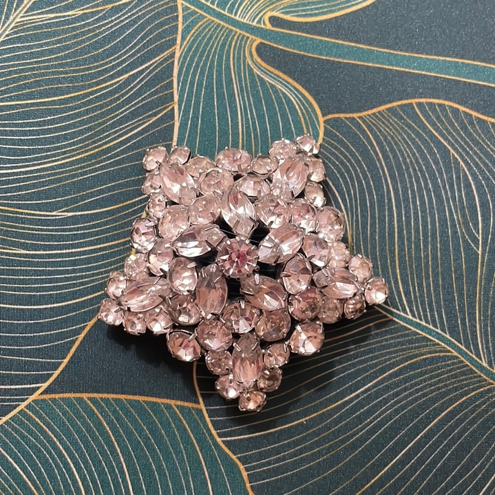 Vintage Rhinestone Brooch